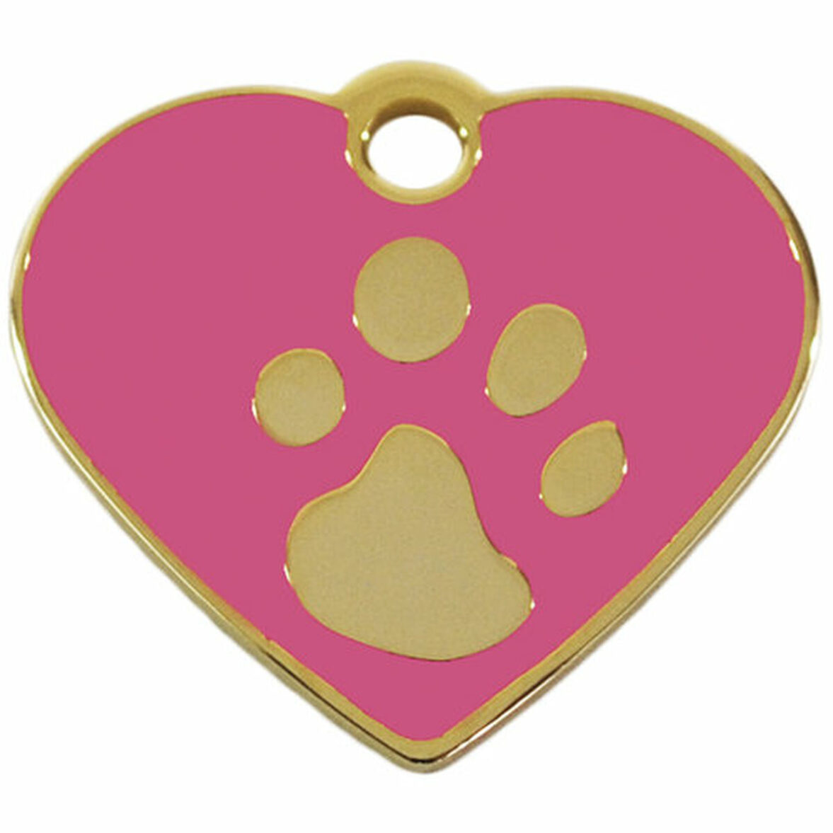 Placa identificativa Imarc Heart Rosa Dorado - Imagen 3