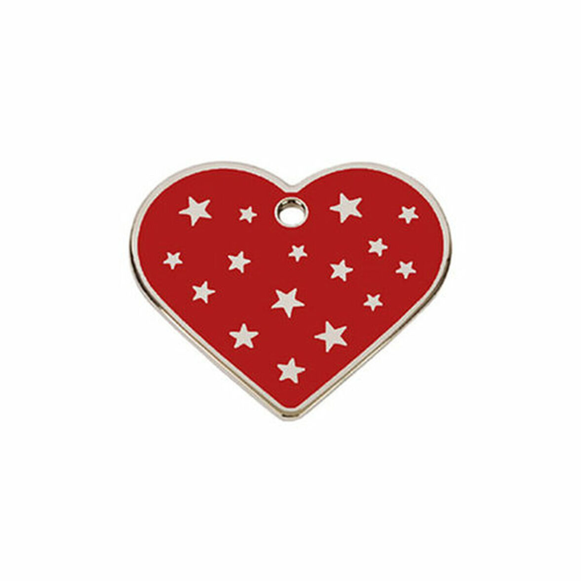 Placa identificativa Imarc PetScribe Passion Rojo Plateado - Imagen 3