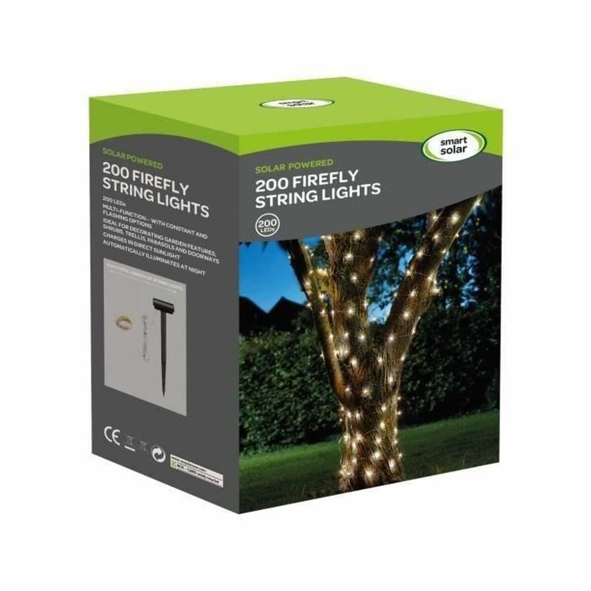 Guirnalda de Luces LED Super Smart Luciole Solar Blanco Cálido - Imagen 3