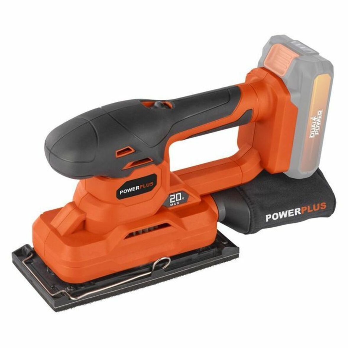 Lijadora orbital Powerplus Dual Power POWDP50300 187 x 90 mm - Imagen 3
