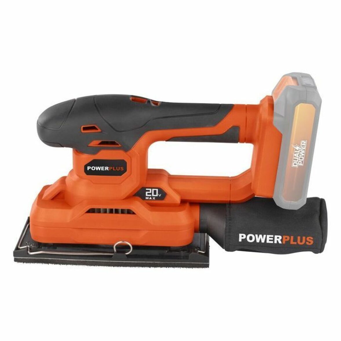 Lijadora orbital Powerplus Dual Power POWDP50300 187 x 90 mm - Imagen 5