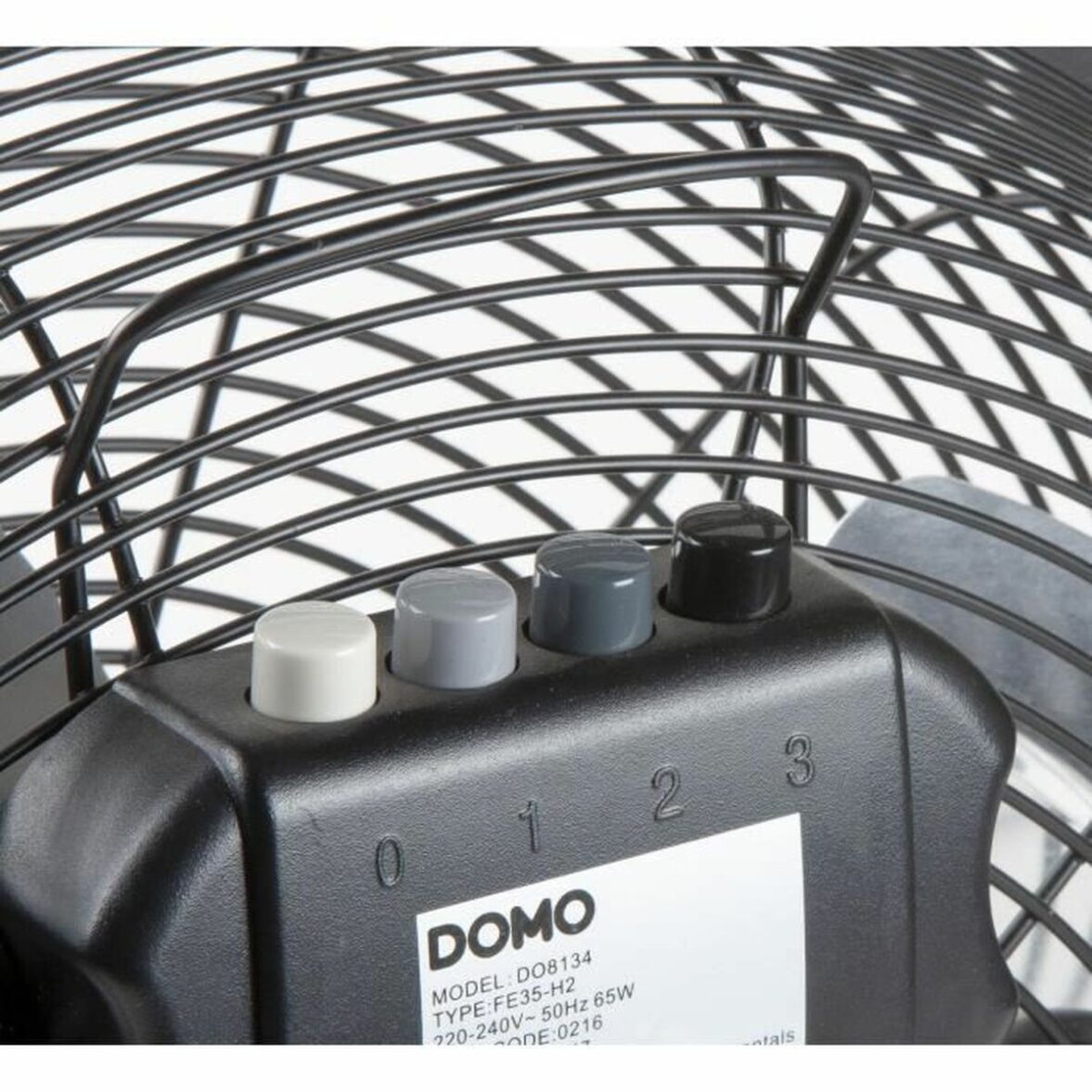 Ventilador de Pie DOMO DO8134 Negro 65 W - Imagen 3