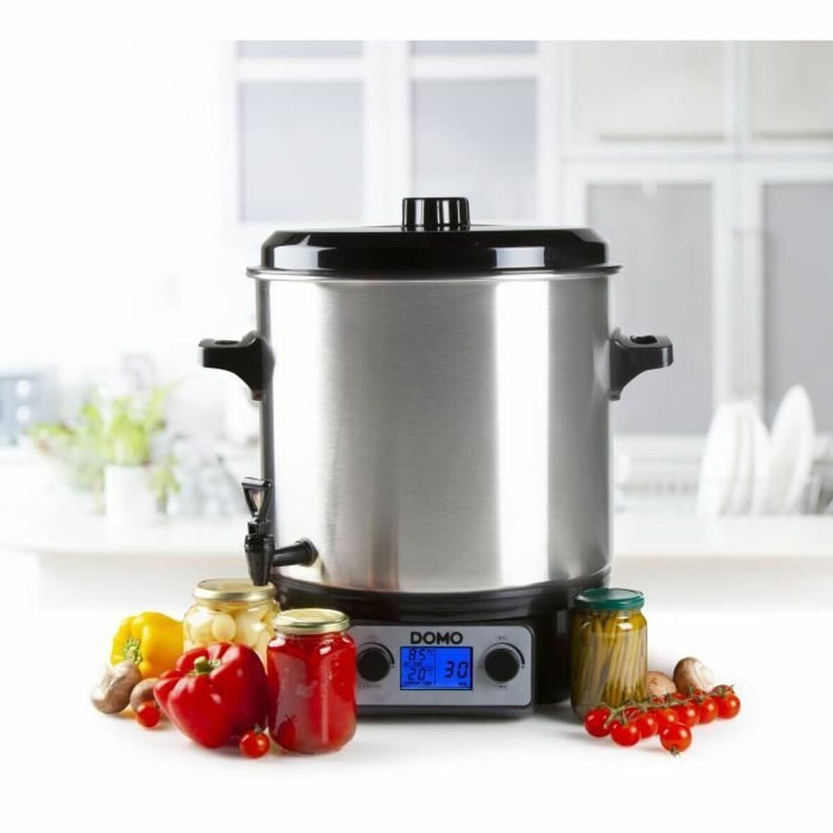 Termo DOMO Acero Acero Inoxidable 27 L - Imagen 5