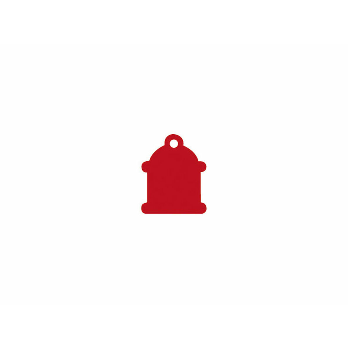 Placa identificativa Imarc Classic Rojo