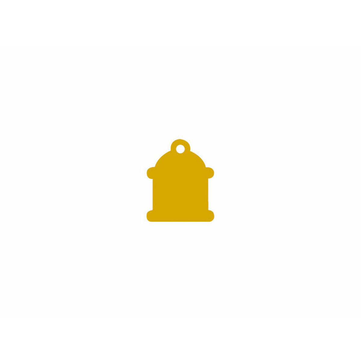 Placa identificativa Imarc Classic Amarillo Dorado