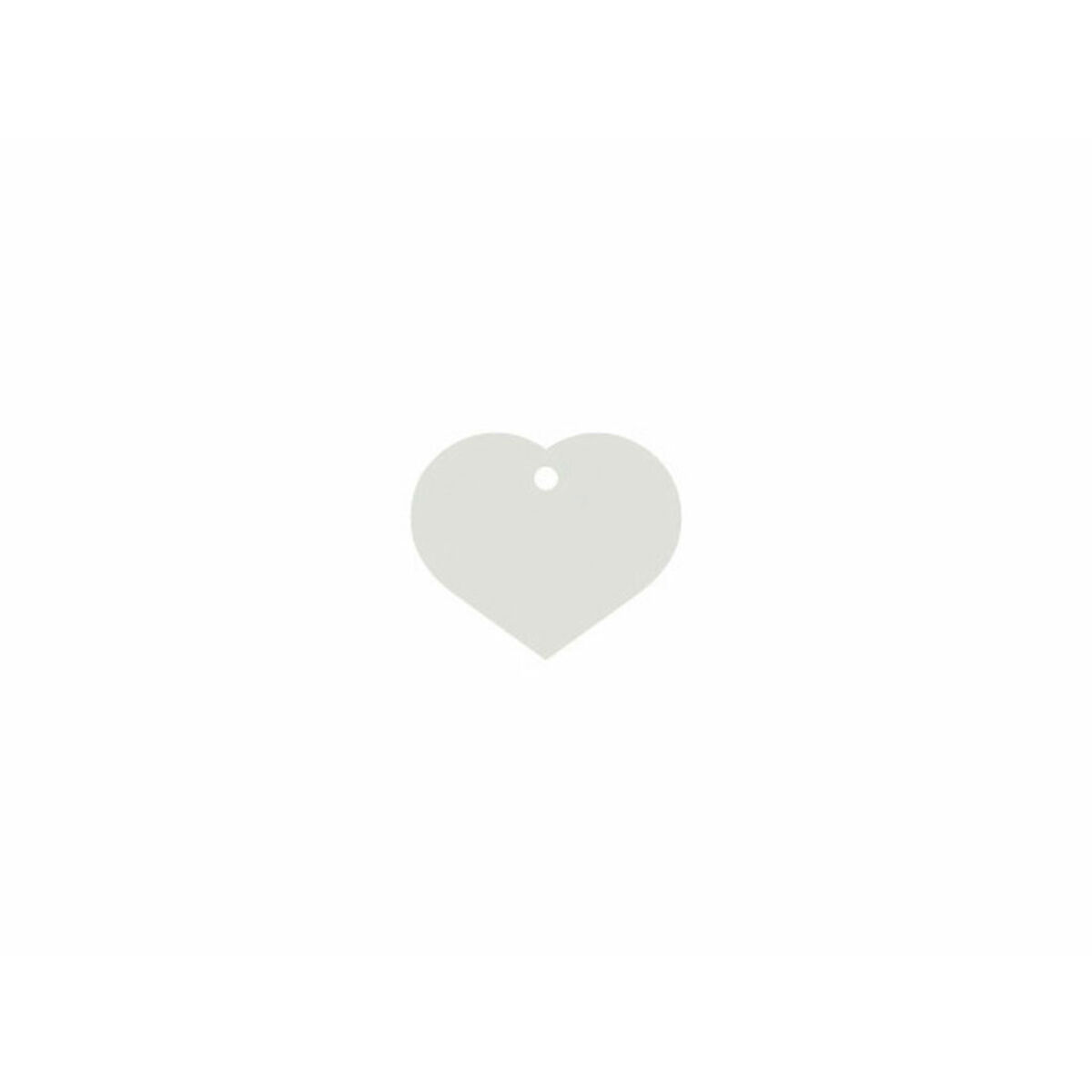 Placa identificativa Imarc Heart Blanco