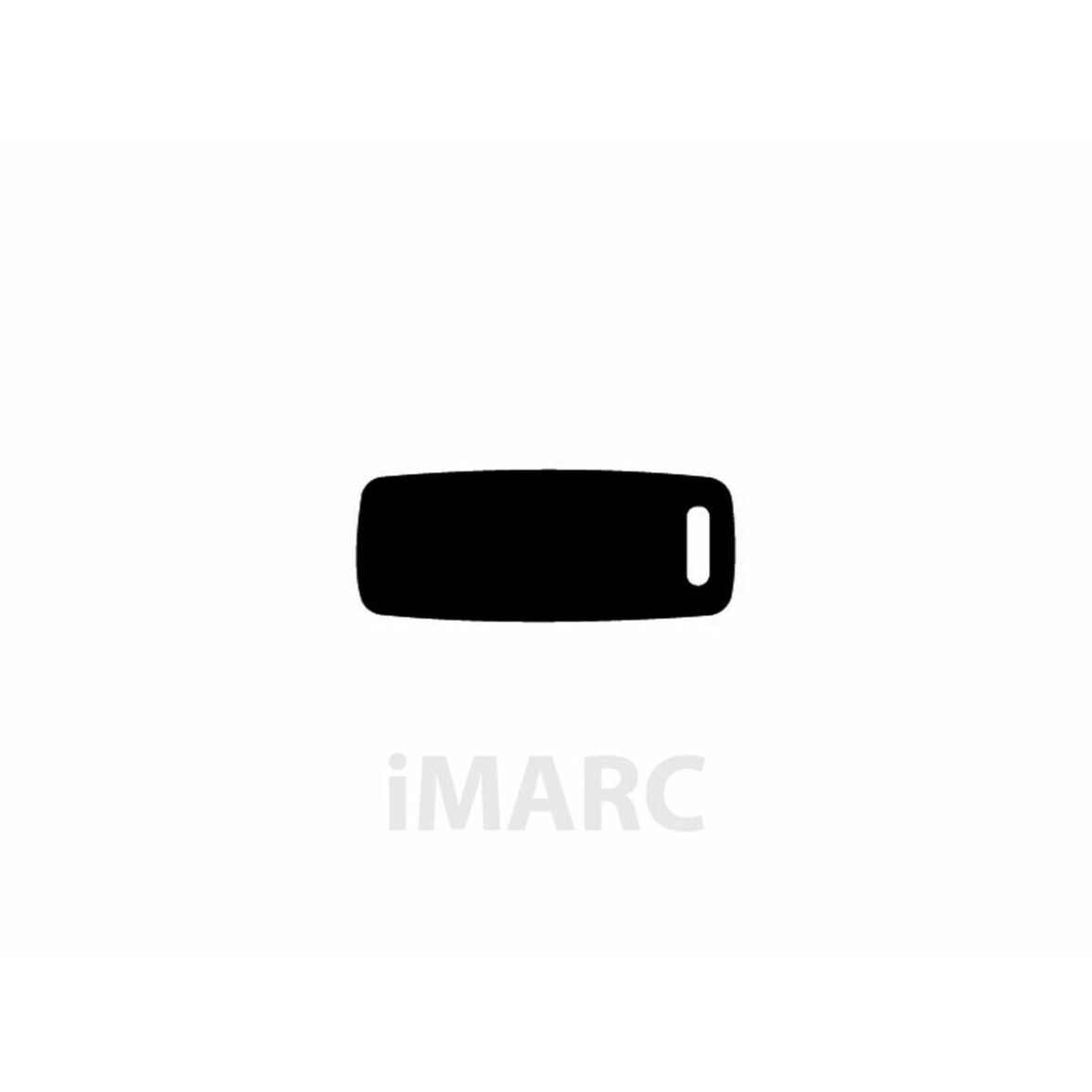 Placa identificativa Imarc Baggage Negro