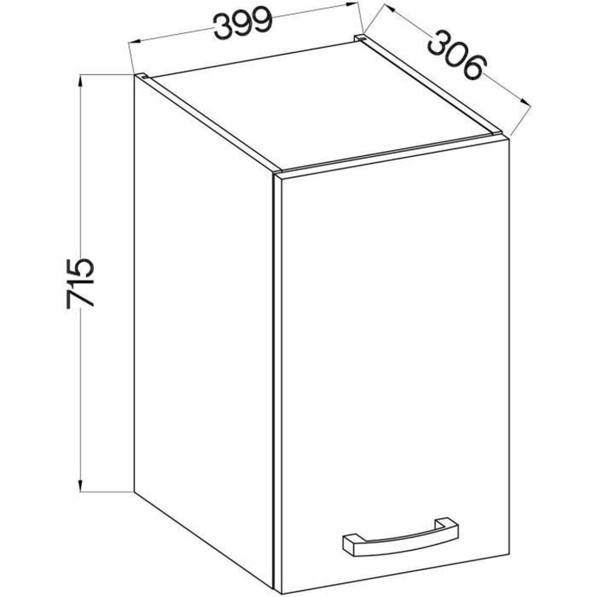 Mueble de cocina Gris 40 x 31,6 x 72 cm - Imagen 6