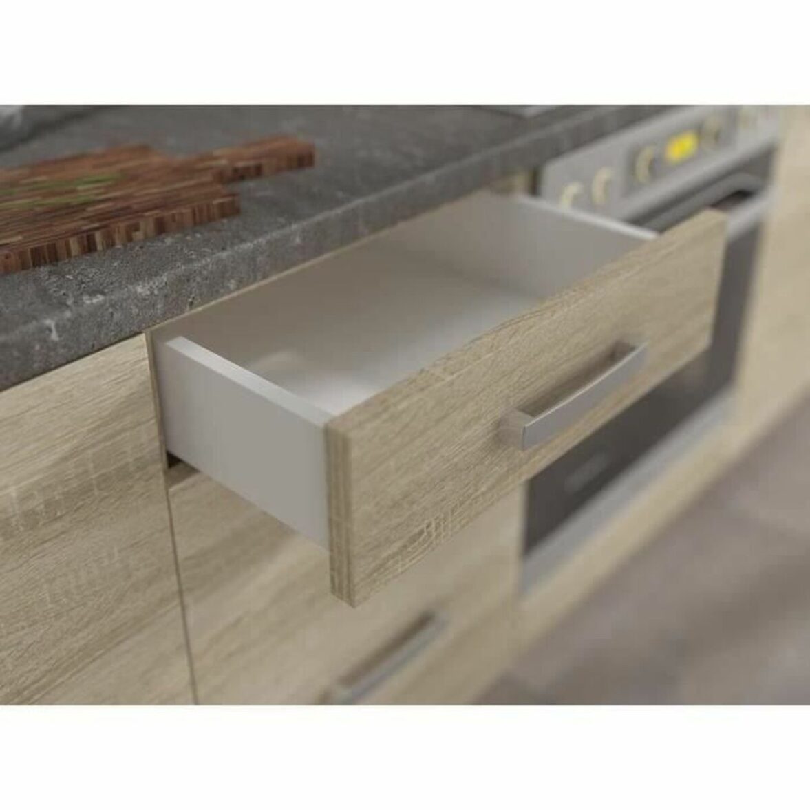 Mueble de cocina Sonoma Roble 80 x 31,6 x 72 cm - Imagen 4