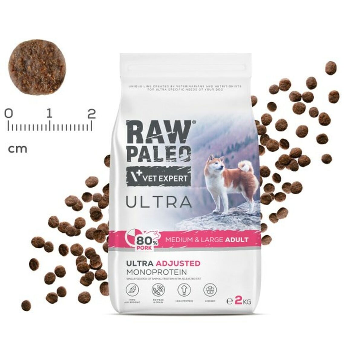 Pienso VETEXPERT RAW PALEO Ultra Cerdo 10 kg - Imagen 3