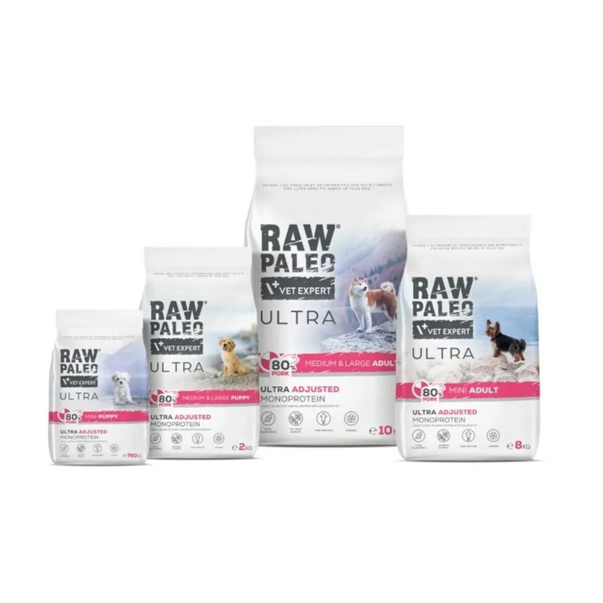 Pienso VETEXPERT RAW PALEO Ultra Cerdo 10 kg - Imagen 4