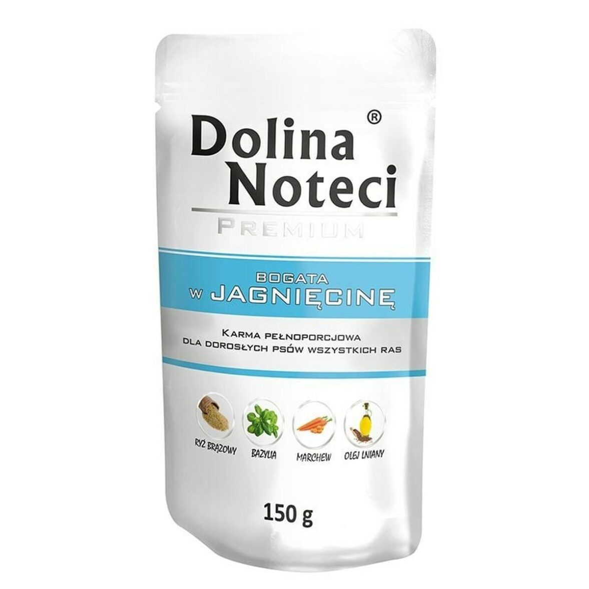 Comida húmeda Dolina Noteci Premium Cordero 150 g