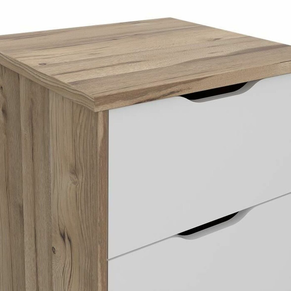 Cajonera Vankka Roble 45 x 42 x 108 cm 45 x 108,7 x 42 cm - Imagen 4