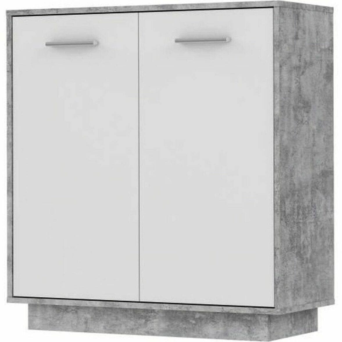 Mueble de almacenaje Madera Gris claro Blanco (88,9 x 34,2 x 88,1 cm) - Imagen 6