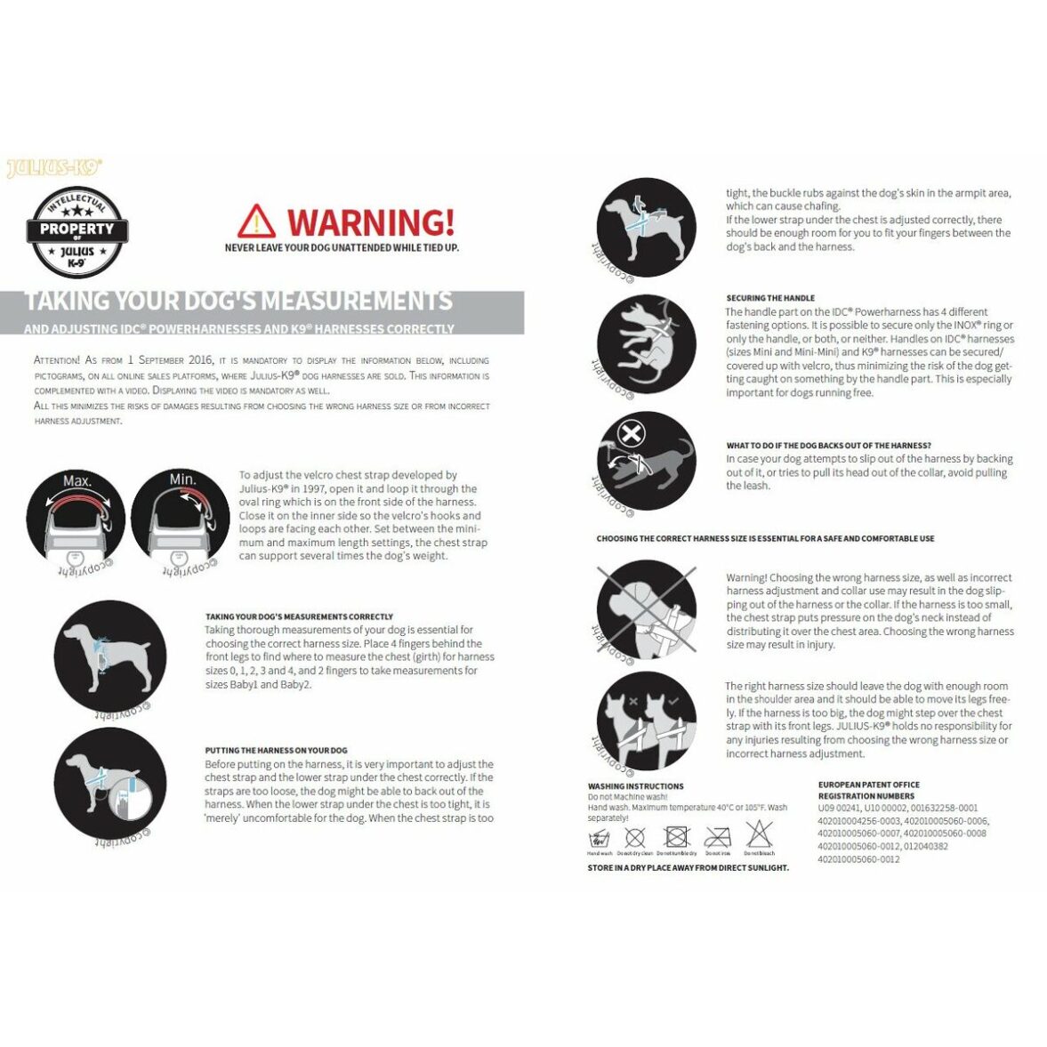 Arnés para Perro Julius K9 IDC M/L - Imagen 3