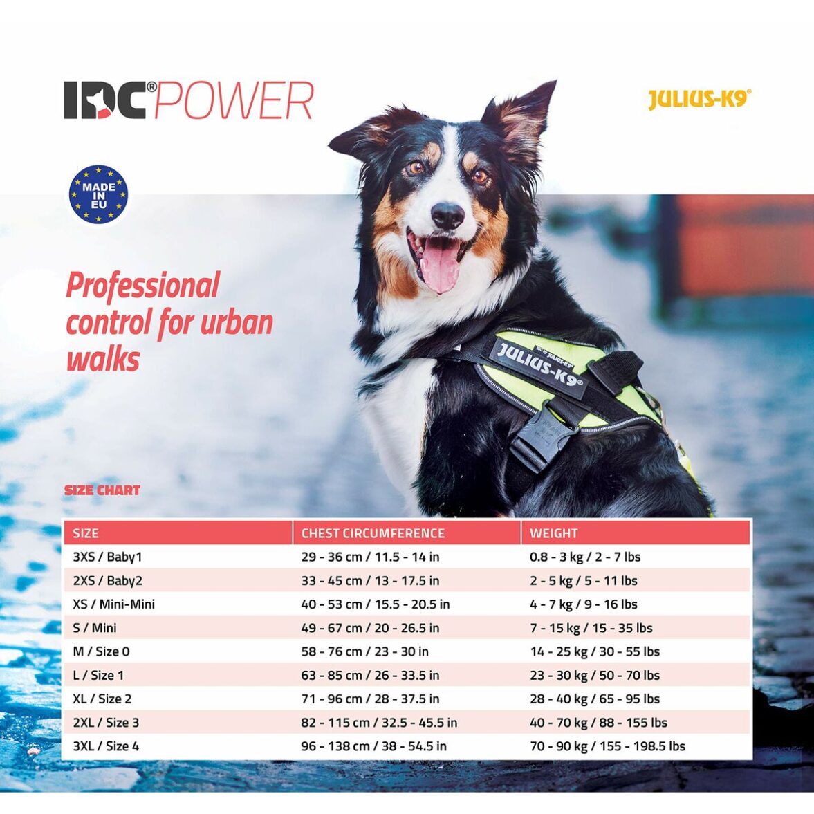 Arnés para Perro Julius K9 IDC Vaquero M - Imagen 5