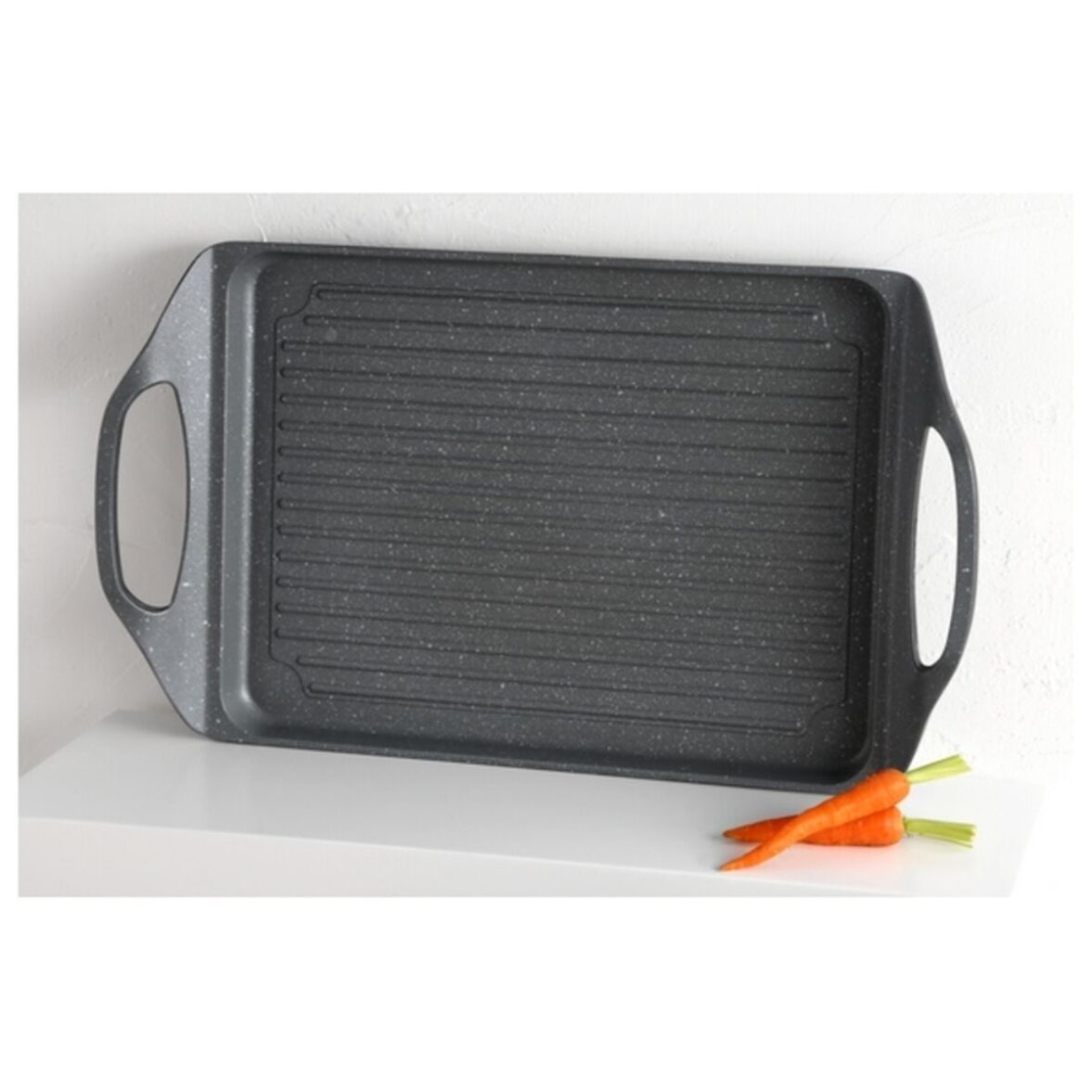 Asadora San Ignacio Lava Aluminio 45 x 27 cm Gris - Imagen 9
