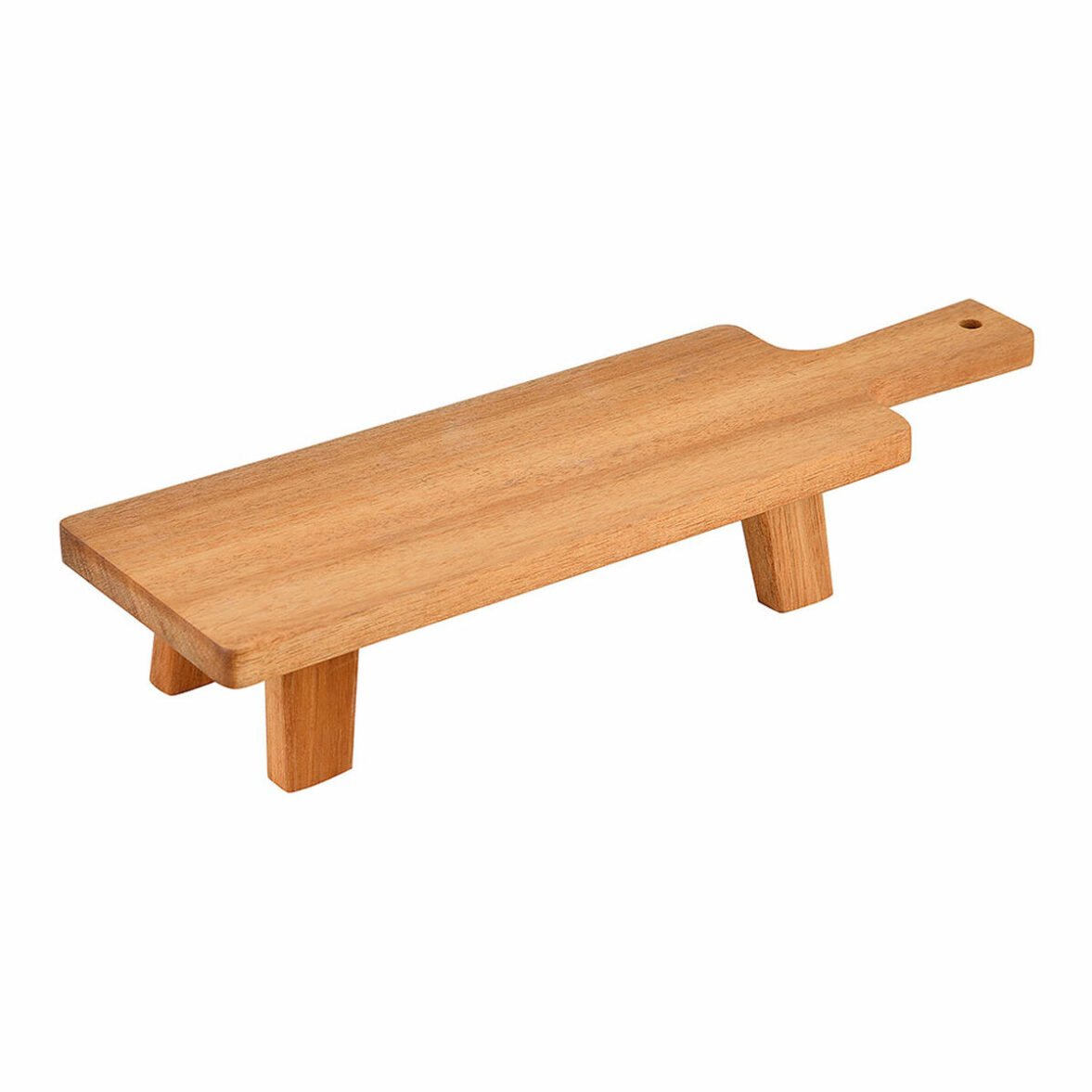 Tabla de servir San Ignacio Natur SG 4486 Madera de acacia 38 x 11 x 7 cm Marrón Rectangular