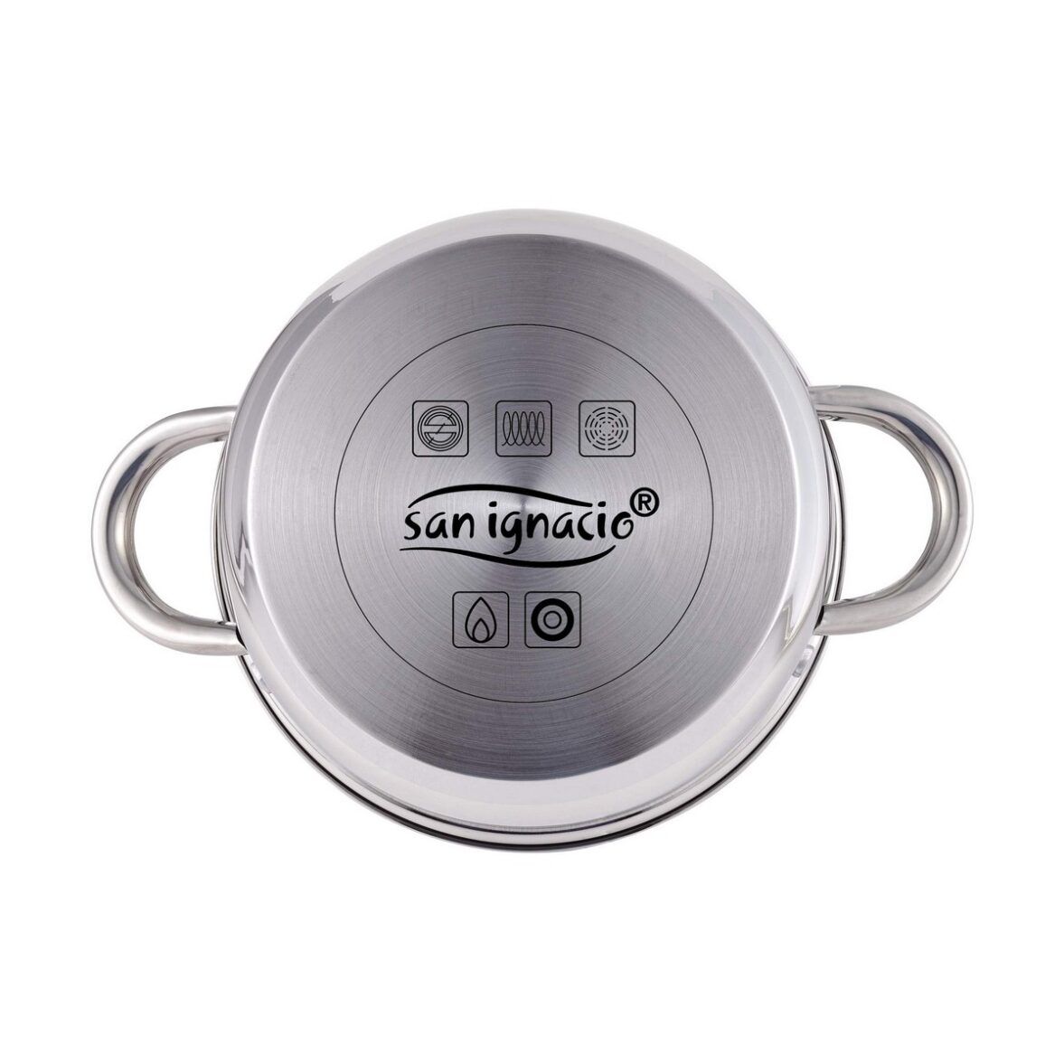 Batería de Cocina San Ignacio Cassel SG8172 Plateado Acero Inoxidable - Imagen 5