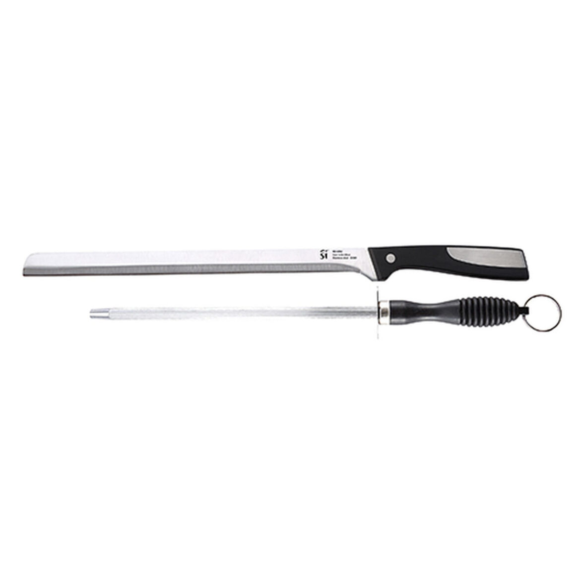Cuchillo Jamonero San Ignacio SG-4362 Acero Inoxidable Chaira 2 Piezas - Imagen 5