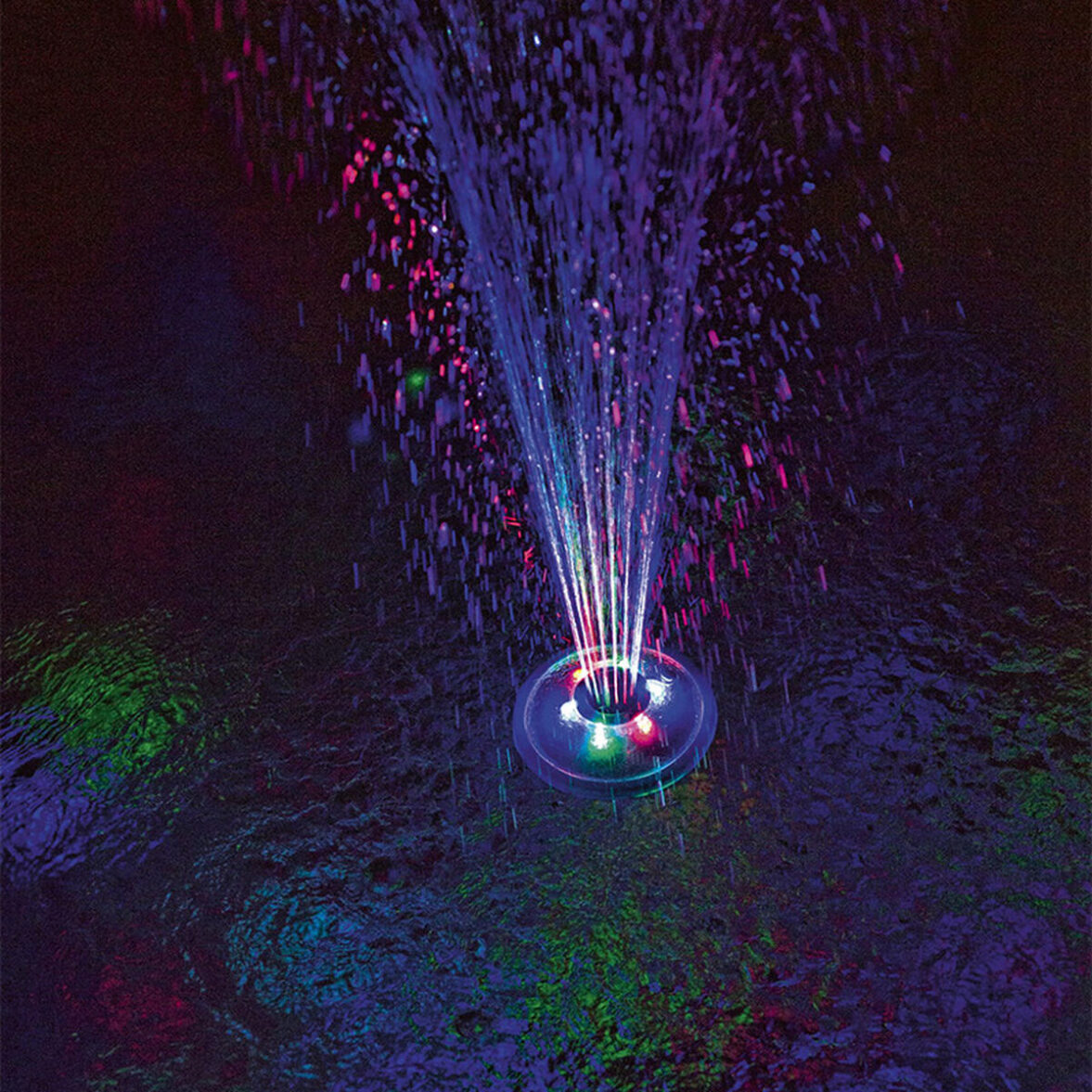 Bestway Luz Led Flotante Multicolor D18,5 cm Piscina y Jardin 58493 - Imagen 3