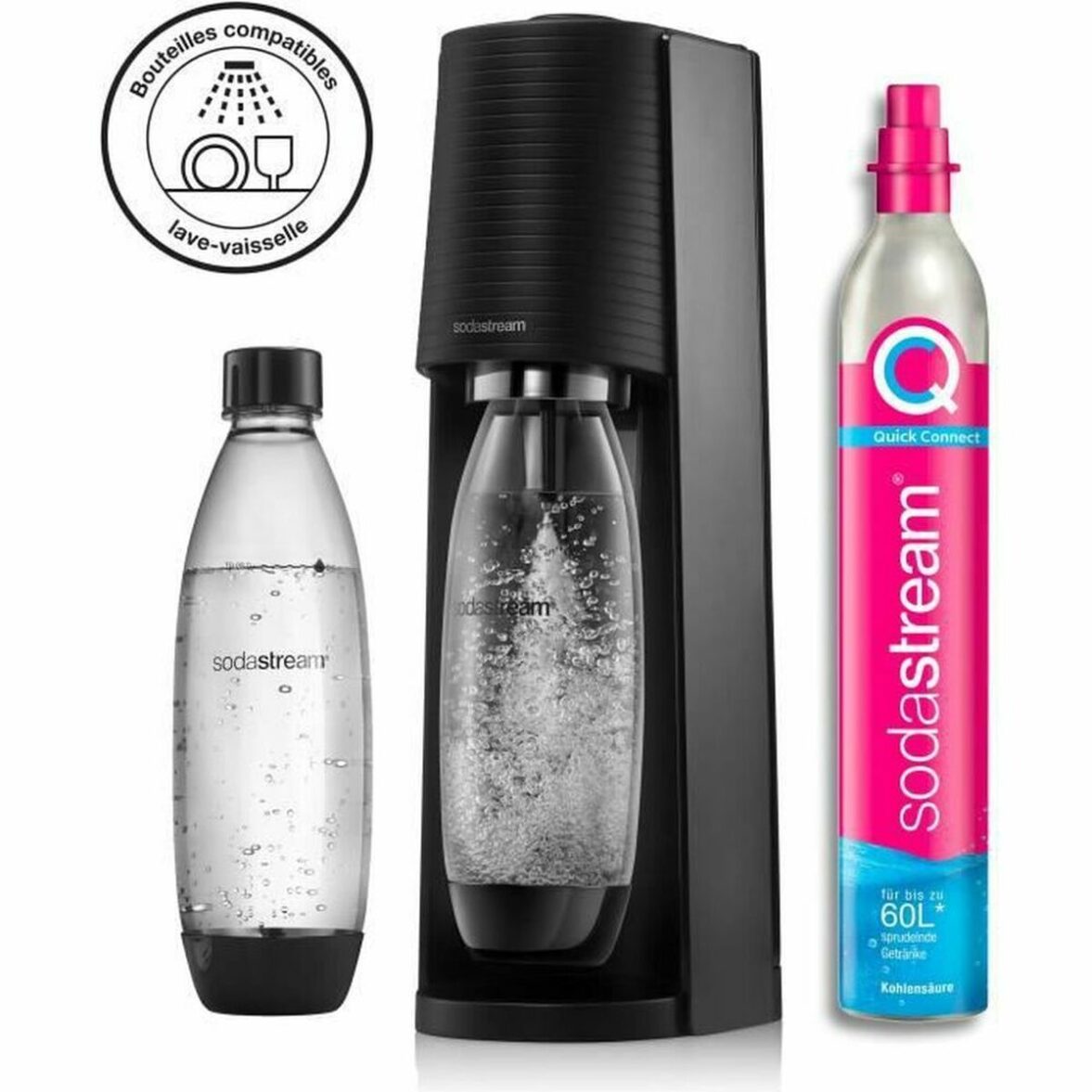 Máquina de Soda sodastream Terra Black Machine - Imagen 4