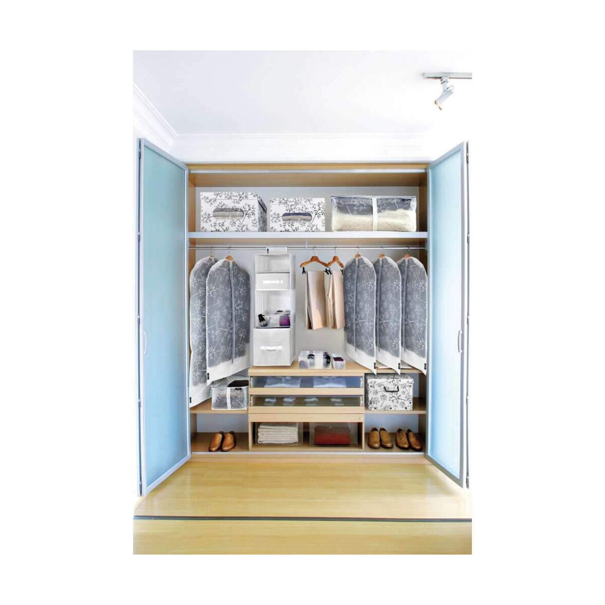 Funda para Vestido Domopak Living Bon Ton Polipropileno (60 x 135 cm) - Imagen 3