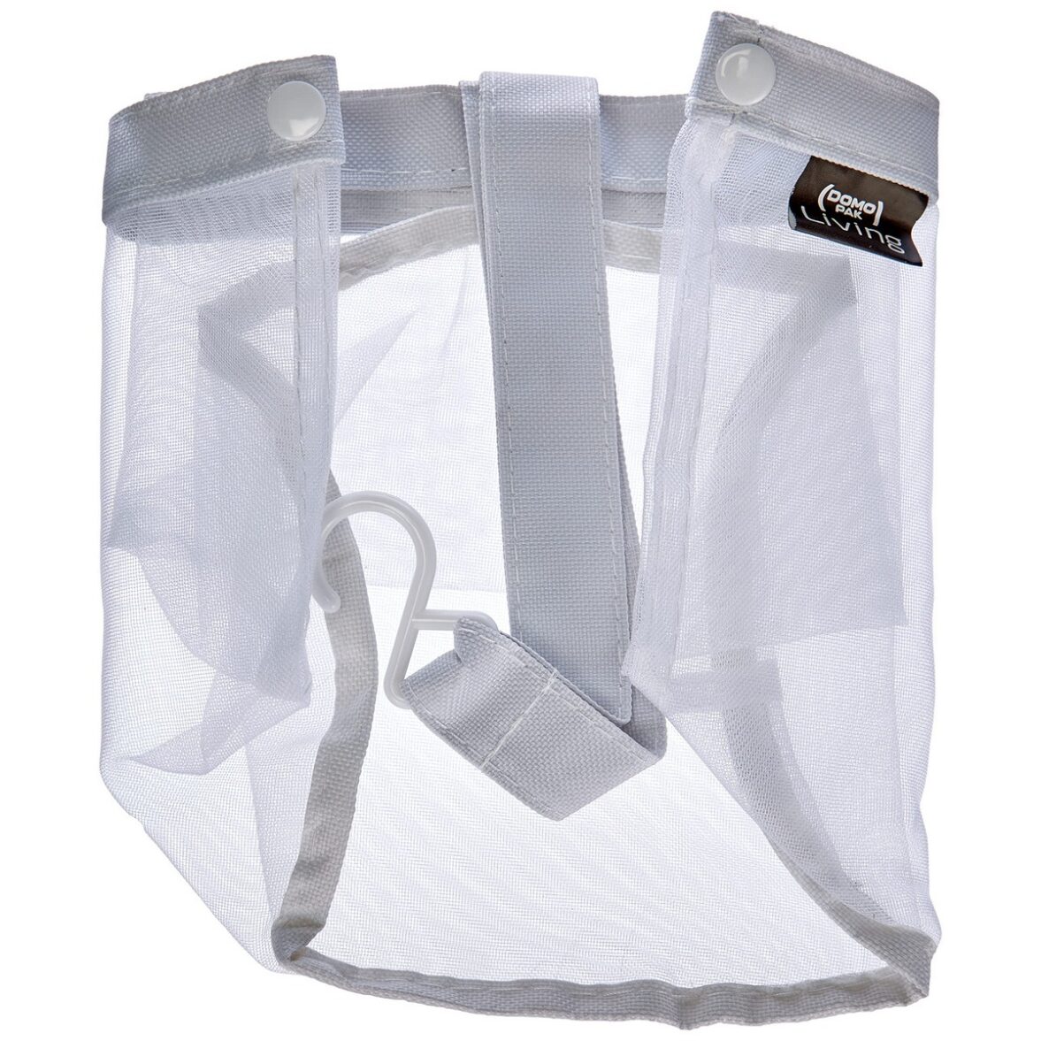 Cesta para Pinzas Domopak Living Transparente Plástico 20 x 20 x 19 cm Pinzas para la Ropa - Imagen 4
