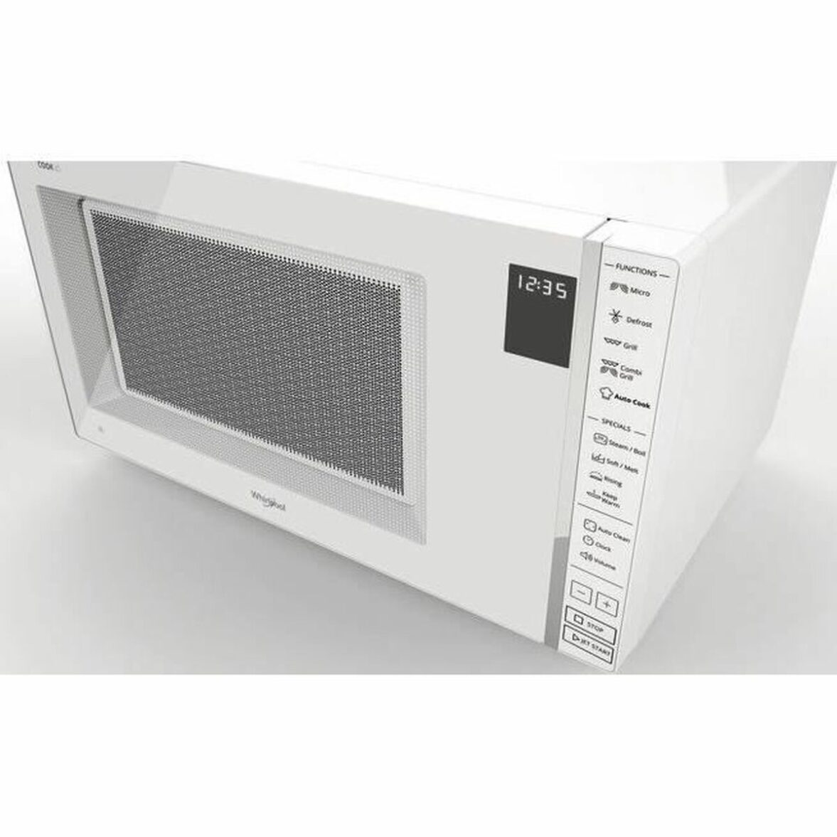 Microondas con Grill Whirlpool Corporation MWP304W 30 L 1050 W - Imagen 3