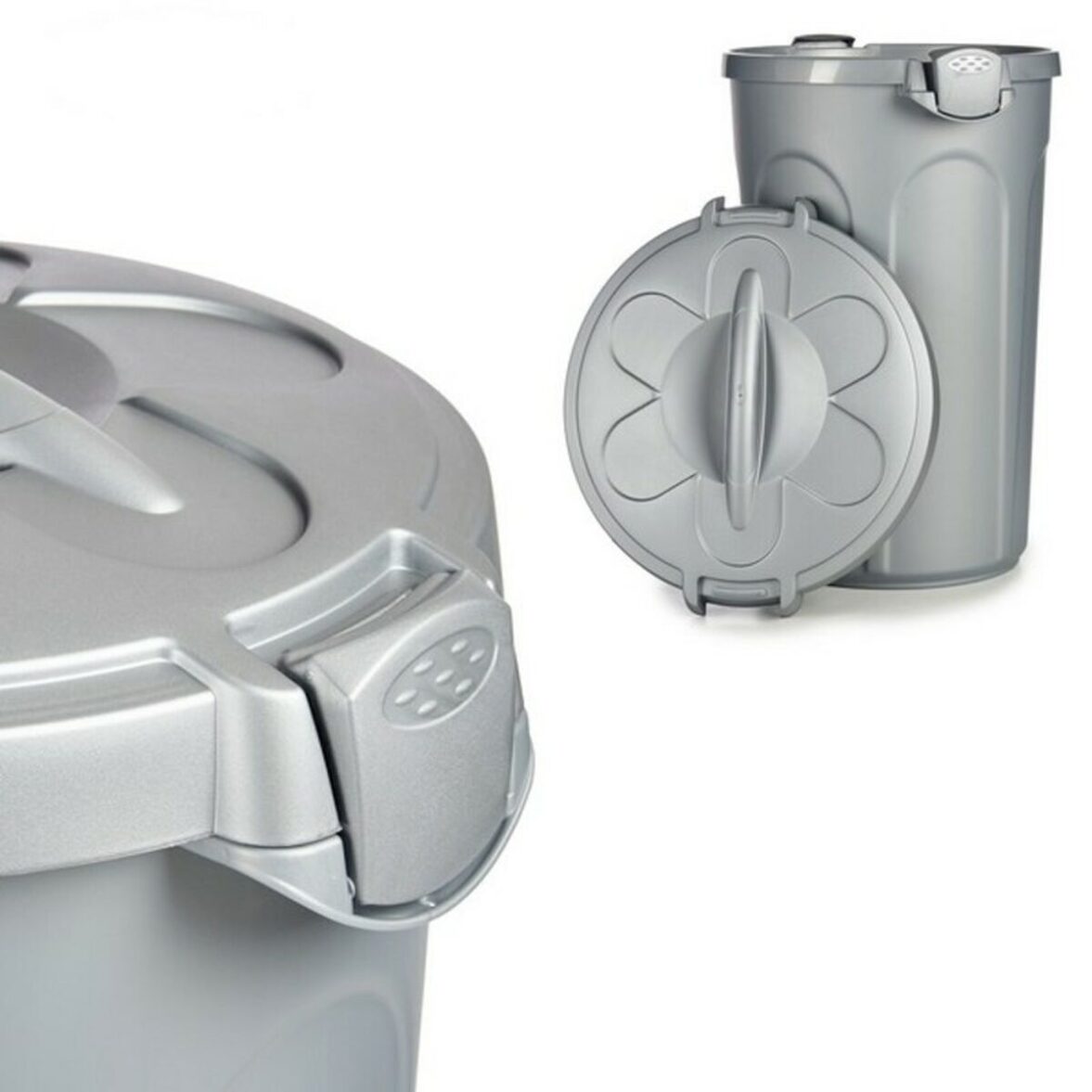 Cubo Kerbl 46 L Gris Plástico - Imagen 3