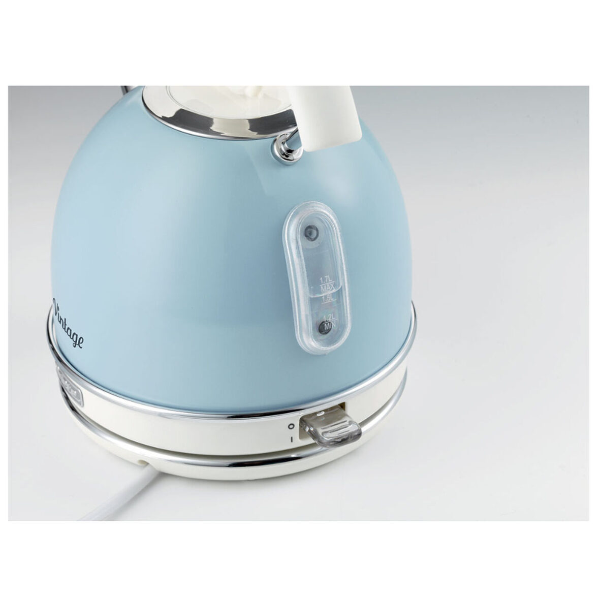 Hervidor Ariete 2877/05 1,7 L 2000W Azul Blanco Celeste Acero Inoxidable 2000 W 2200 W 1,7 L - Imagen 5