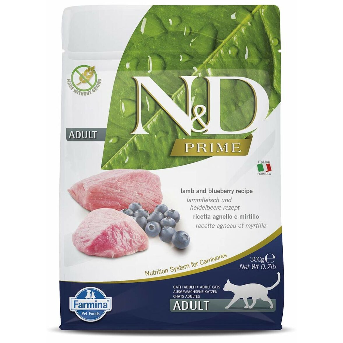 Comida para gato Farmina N&D Adulto Arándano Cordero 300 g - Imagen 3