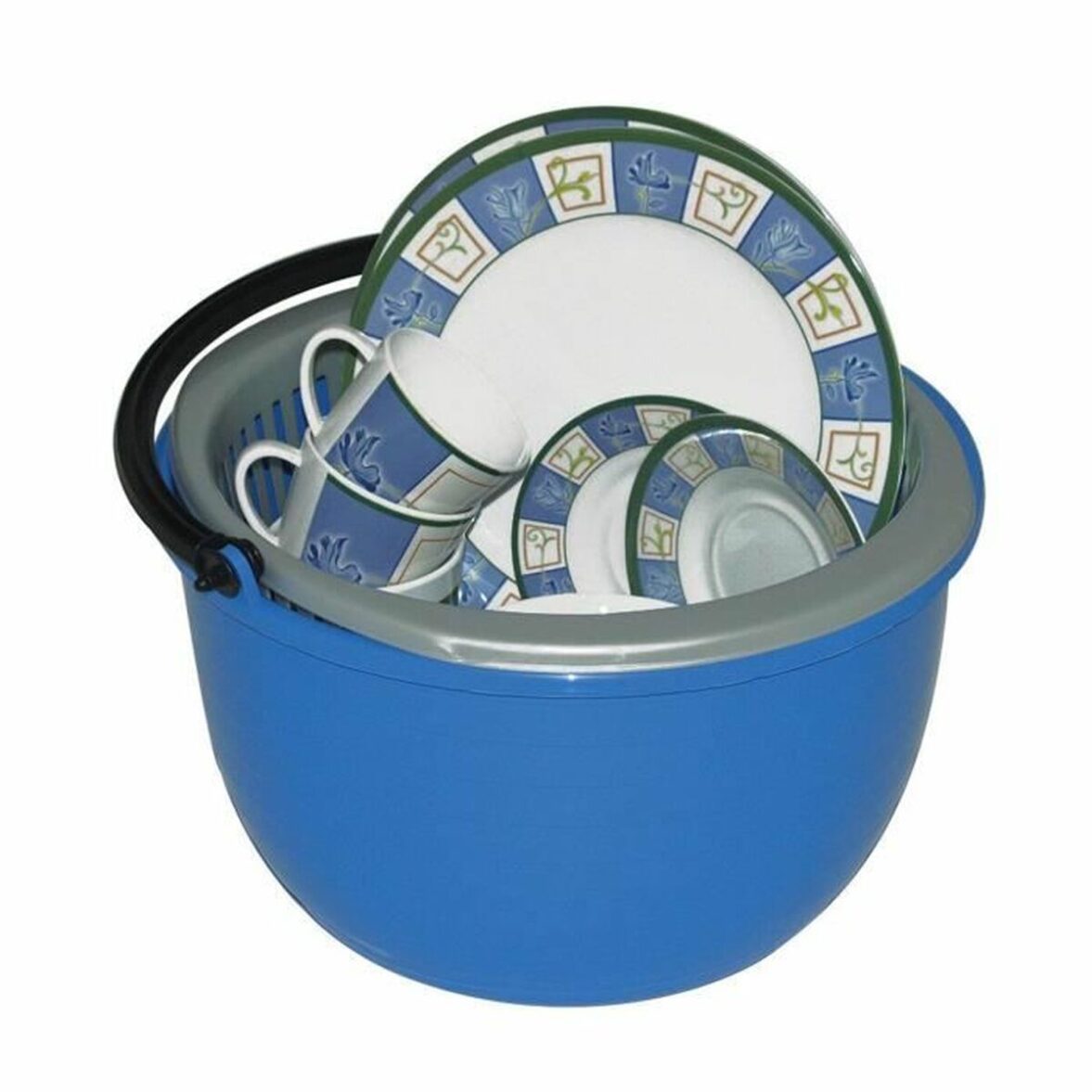 Cubo con Asa 0203051N.C9N Multiusos Plástico 35 cm 14 L - Imagen 3