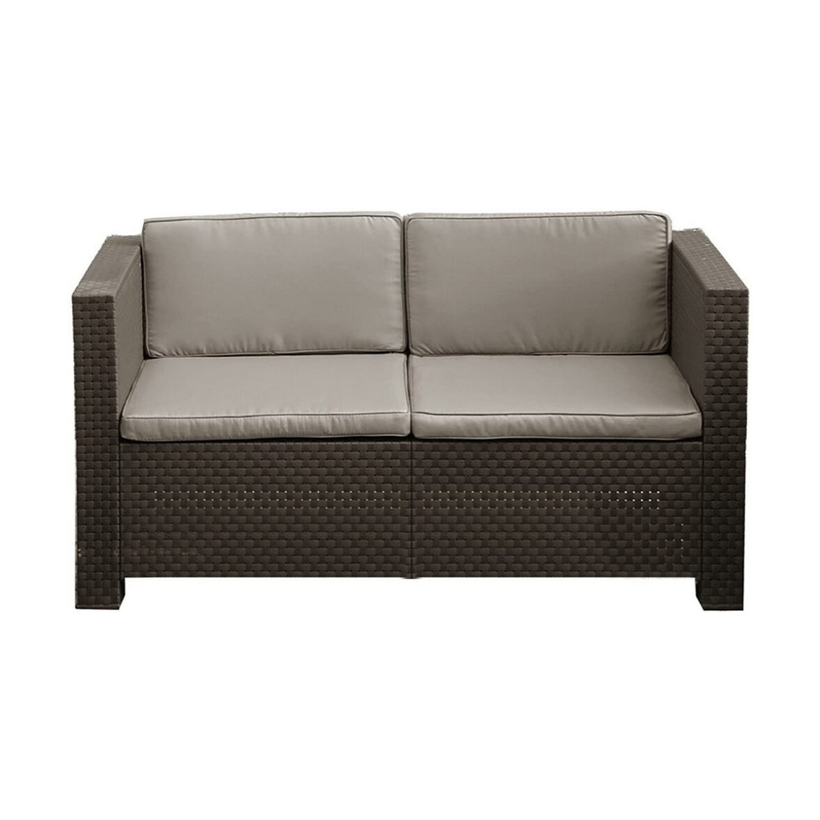 Muebles de Jardín SP Berner Diva Tropea Antracita Gris oscuro (4 Piezas) - Imagen 3