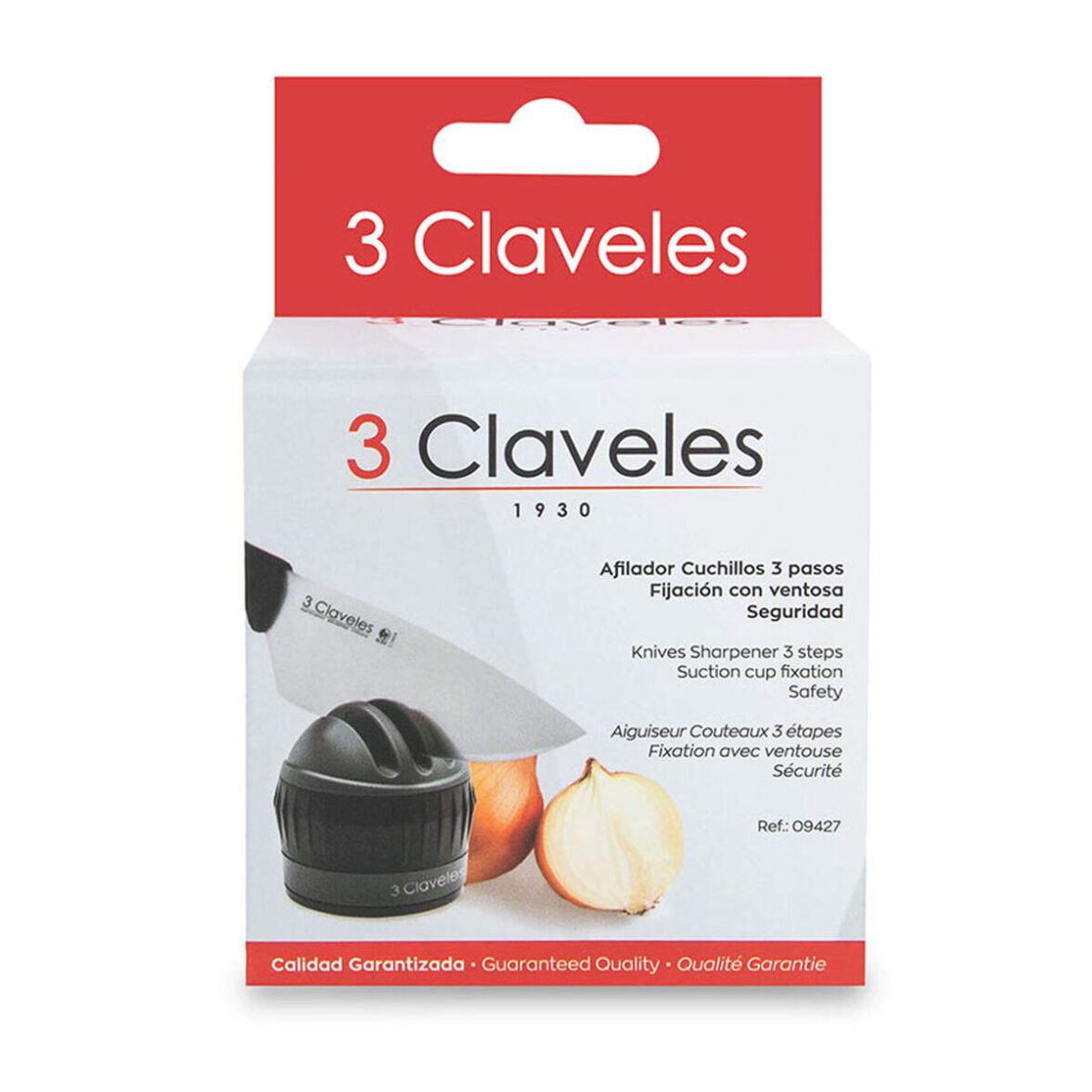 Afilador de Cuchillos 3 Claveles Triple - Imagen 9