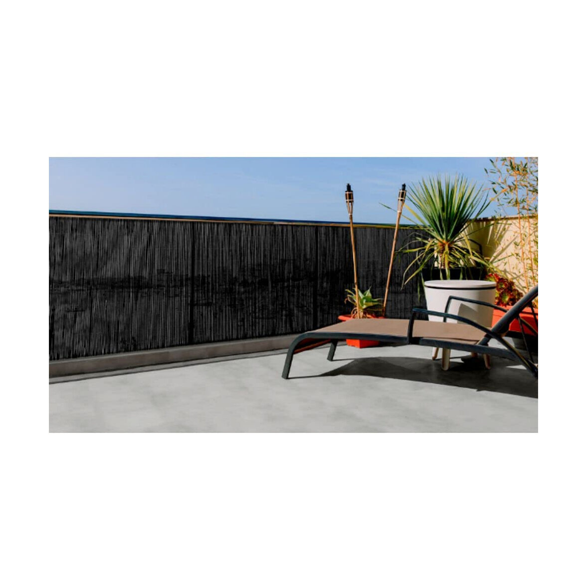 Valla de Jardín Nortene Fency wick Negro (1 x 3 m) - Imagen 3
