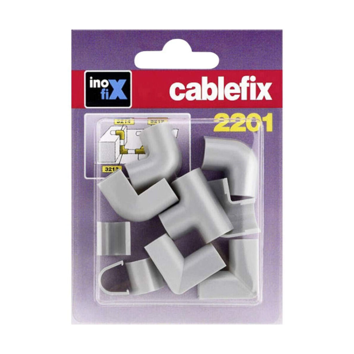 Tubo Conector Inofix 2201 Gris 8 x 7 mm - Imagen 3