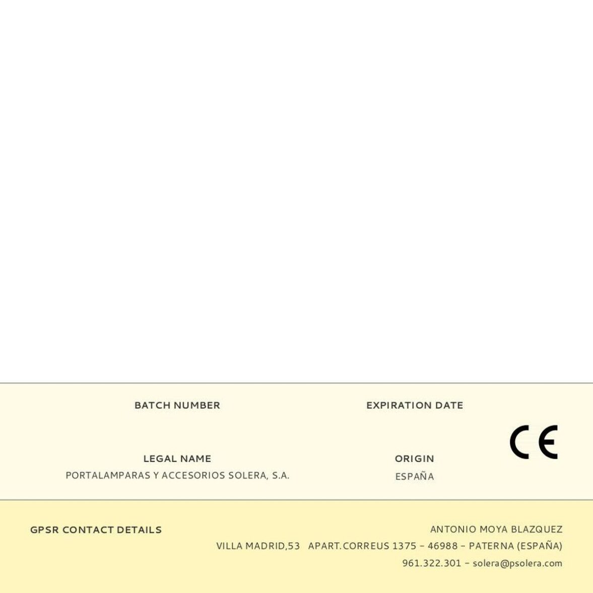 Base de enchufe Solera Bipolar Cocina Blanco 3500 W 25 A - Imagen 3