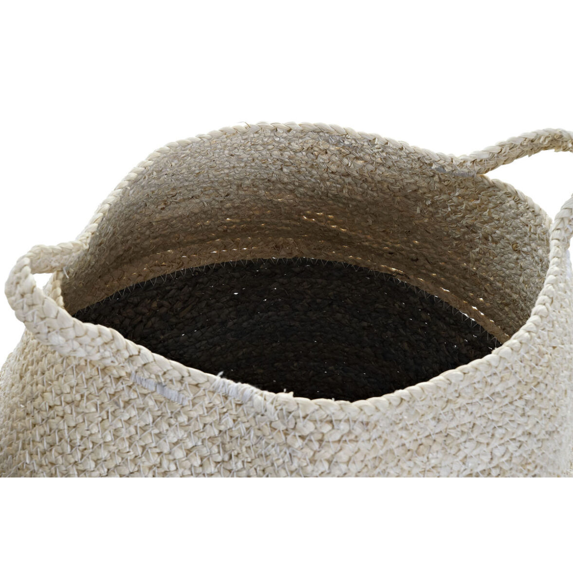 Juego de Cestas DKD Home Decor Fibra natural (40 x 40 x 38 cm) - Imagen 3