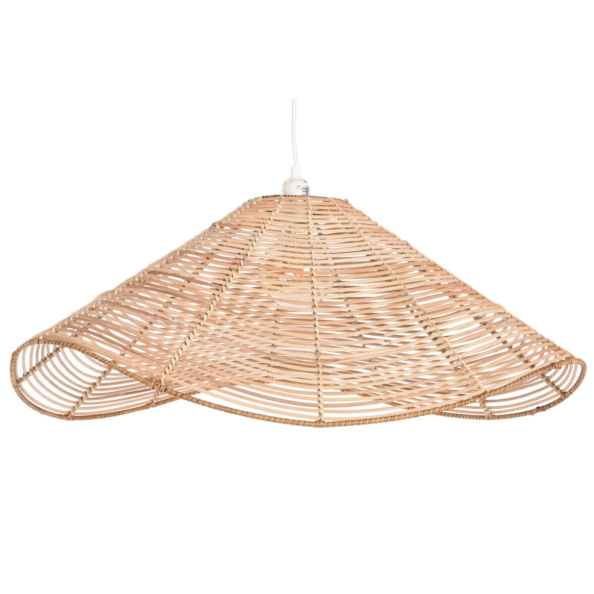 Lámpara de Techo DKD Home Decor 64 x 64 x 34 cm Marrón claro 50 W