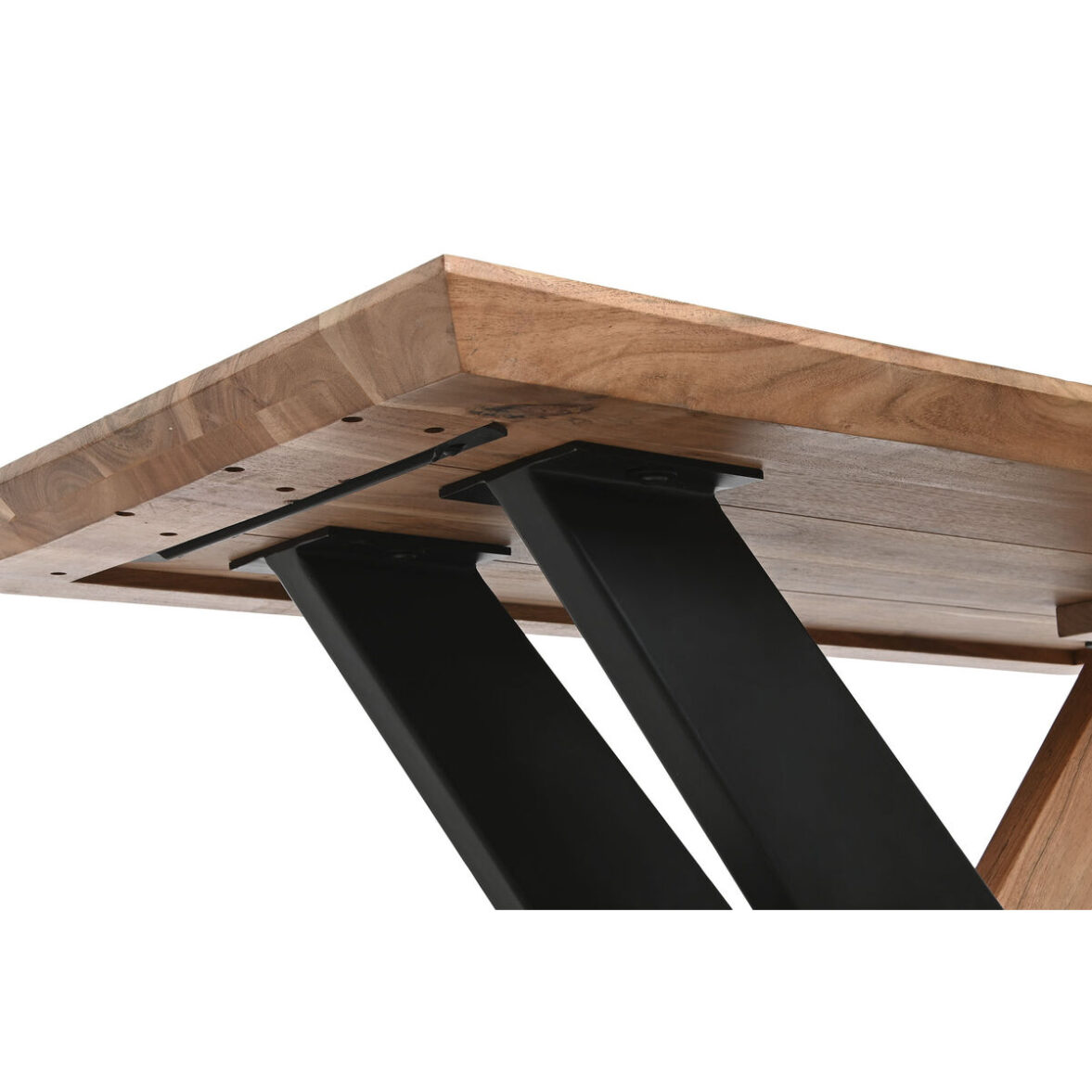 Mesa de Centro DKD Home Decor Metal Acacia 115 x 60 x 45 cm - Imagen 4