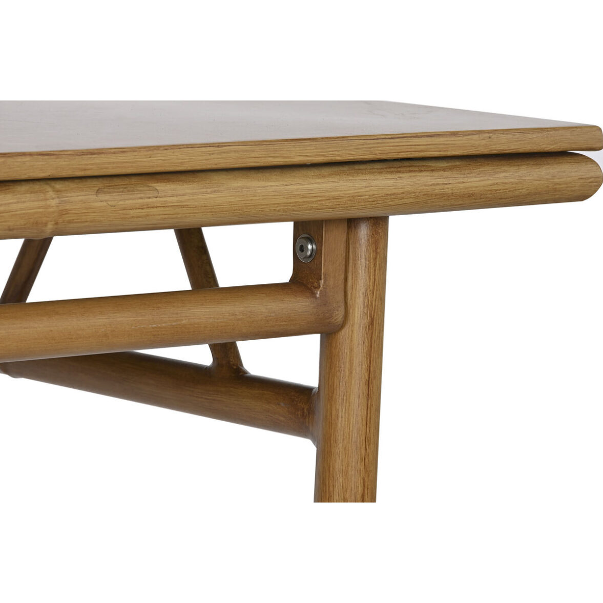 Conjunto de Mesa con 4 Sillas Home ESPRIT Aluminio 160 x 90 x 75 cm (5 Piezas) - Imagen 8