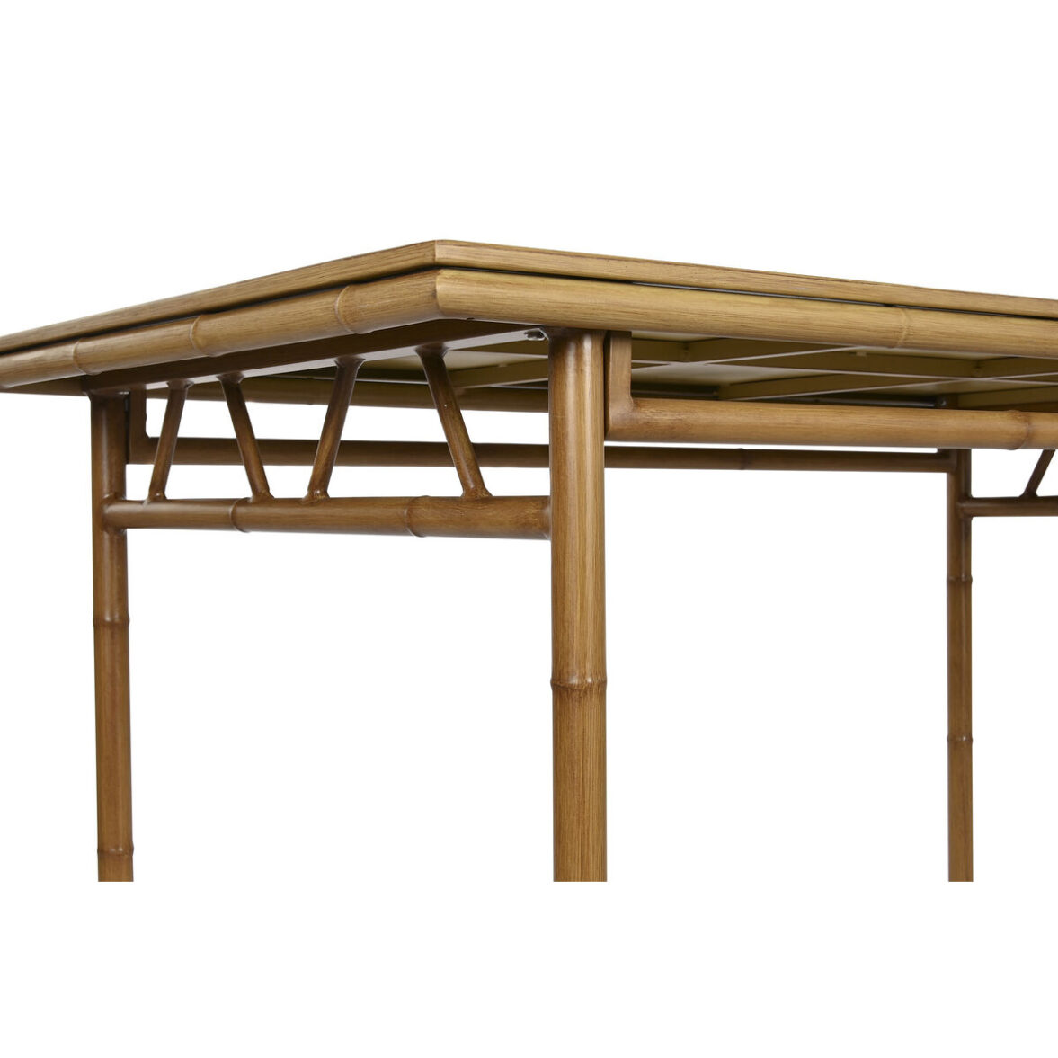 Conjunto de Mesa con 4 Sillas Home ESPRIT Aluminio 160 x 90 x 75 cm (5 Piezas) - Imagen 7