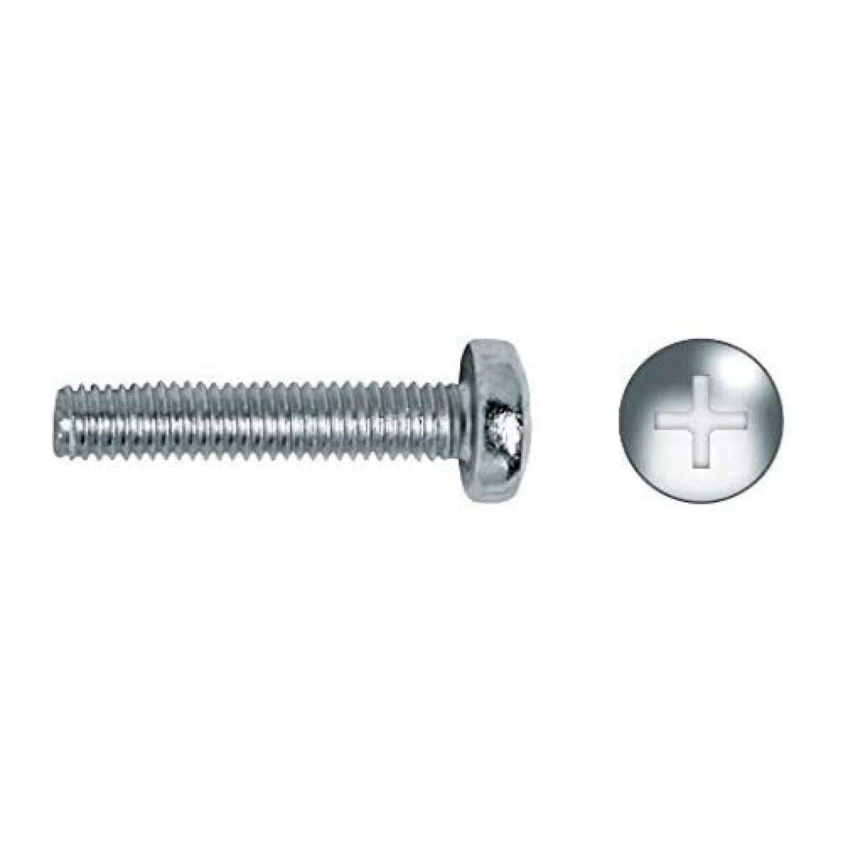 Caja de tornillos CELO 4 x 15 mm Rosca Métrica 500 Unidades Zincado