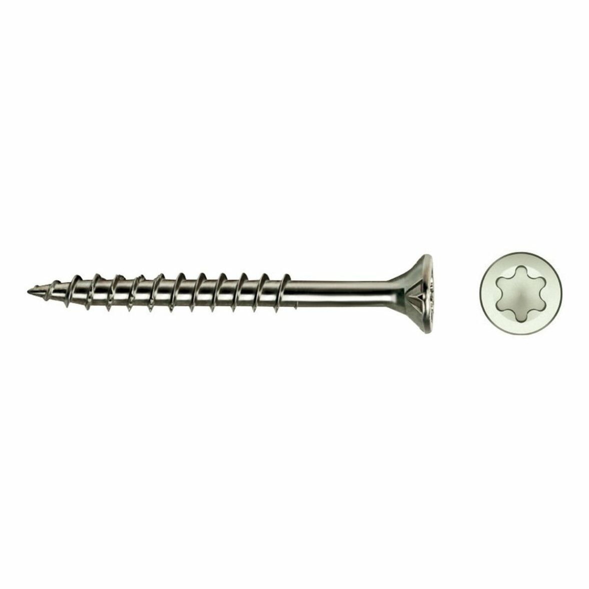 Caja de tornillos CELO 100 Unidades Zincado Avellanado (4,5 x 80 mm)