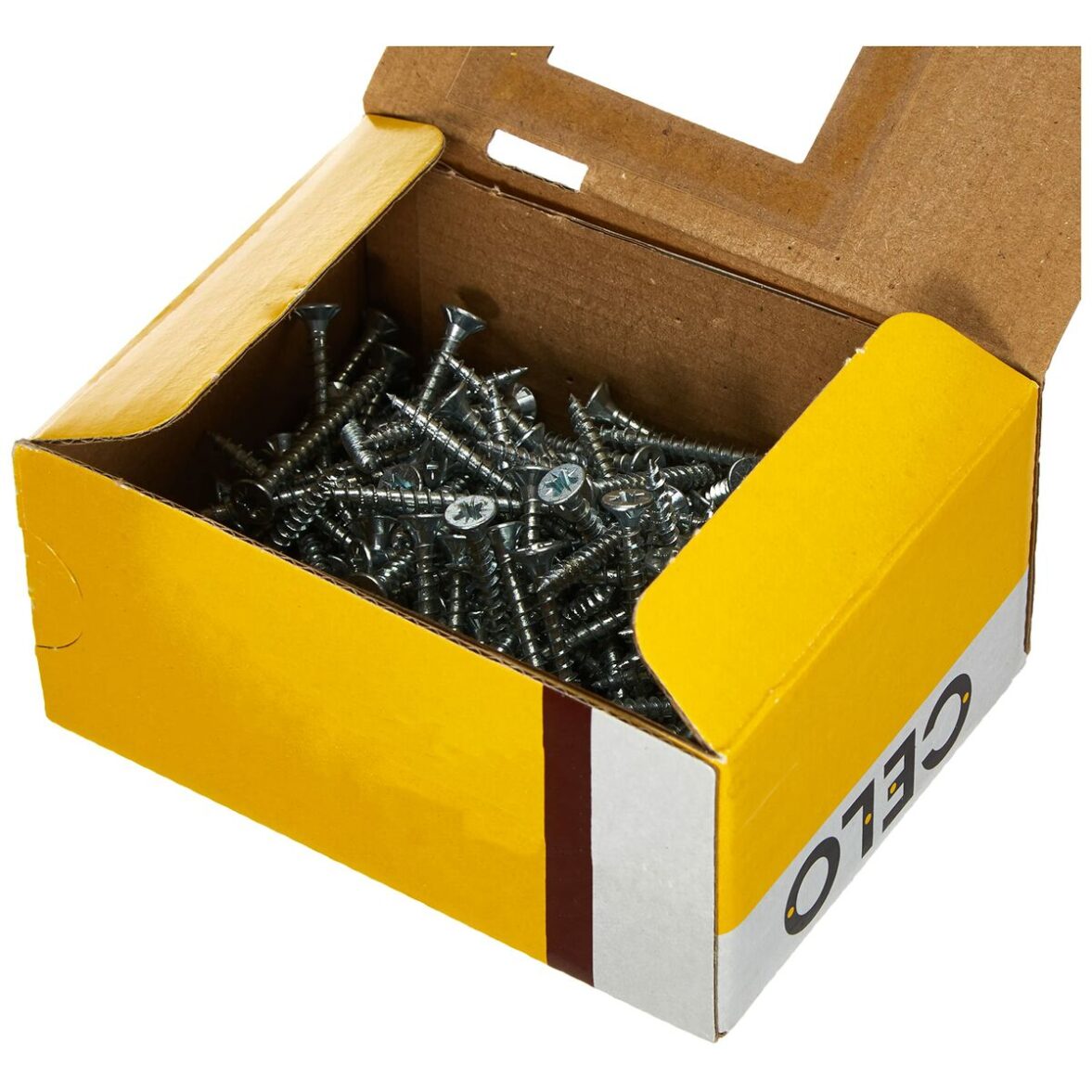 Caja de tornillos CELO VLOX 40 mm Zincado Avellanado (200 Unidades) - Imagen 4