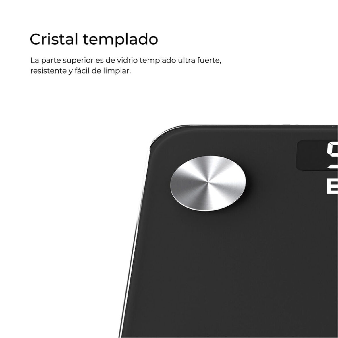 Báscula Digital de Baño EDM 07613 Body Composition Negro 180 kg - Imagen 6