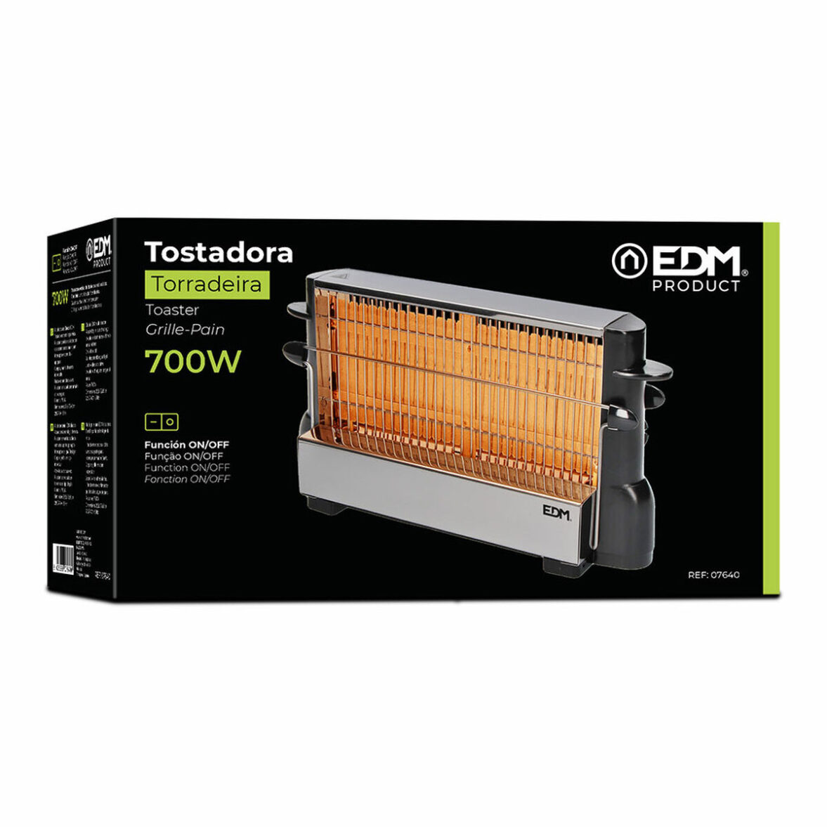 Tostadora EDM 07640 700 W - Imagen 3