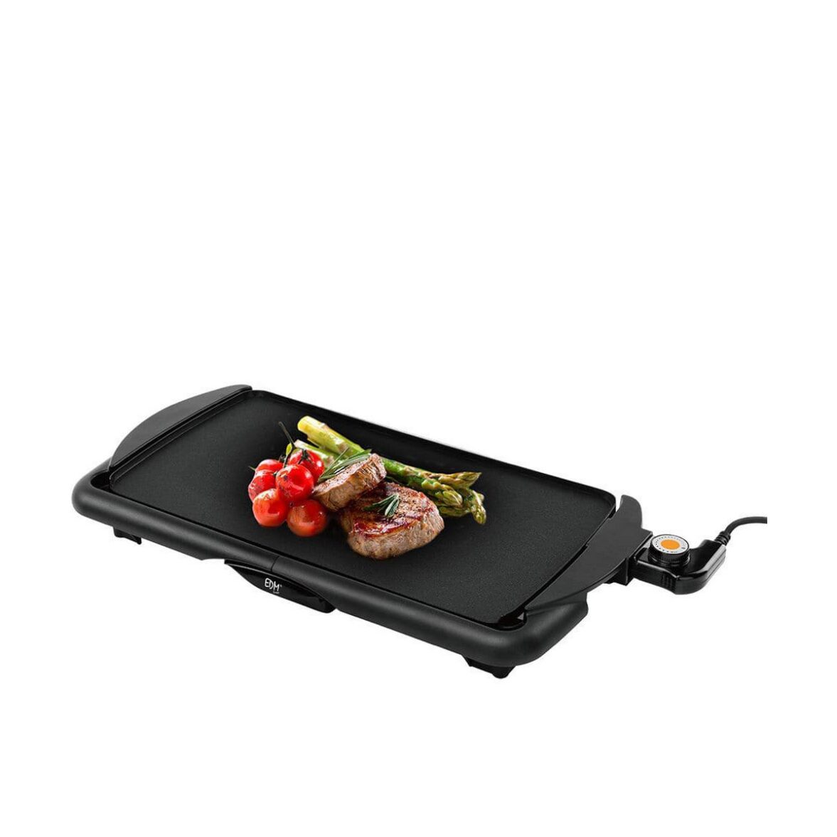 Plancha Asadora Lisa EDM 07663 Negro 2000 W