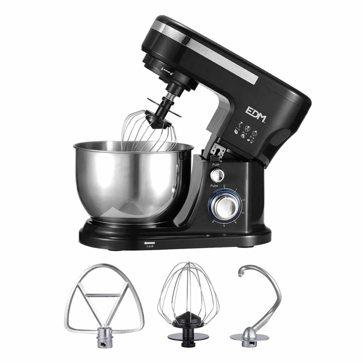 Batidora-Amasadora EDM 07792 1000 W 4 L - Imagen 3